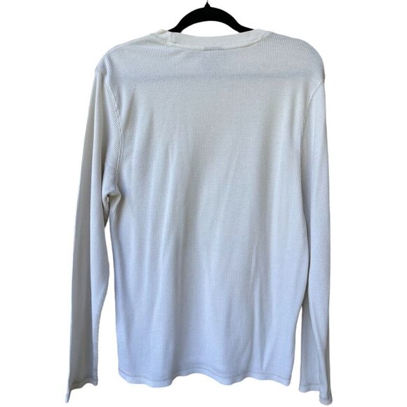 Third Rail Size M White Long‎ Sleeve Thermal Skull & Wings Graphic - Picture 3 of 4